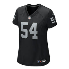 Brennan Jackson Las Vegas Raiders Women's Team Game Jersey - Black | Nike outlet