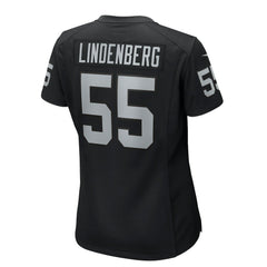 Cody Lindenberg Las Vegas Raiders Women's Team Game Jersey - Black | Nike outlet