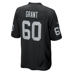 Charles Grant Las Vegas Raiders Team Game Jersey - Black | Nike for sale