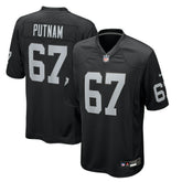 Will Putnam Las Vegas Raiders Team Game Jersey - Black | Nike discount