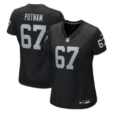 Will Putnam Las Vegas Raiders Women's Team Game Jersey - Black | Nike online