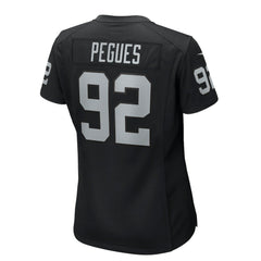 JJ Pegues Las Vegas Raiders Women's Team Game Jersey - Black | Nike discount