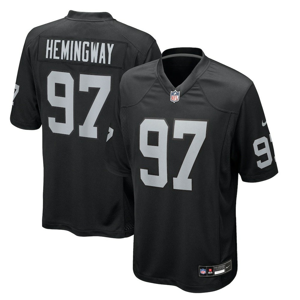Tonka Hemingway Las Vegas Raiders Team Game Jersey - Black | Nike sale