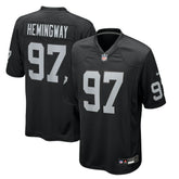Tonka Hemingway Las Vegas Raiders Team Game Jersey - Black | Nike sale