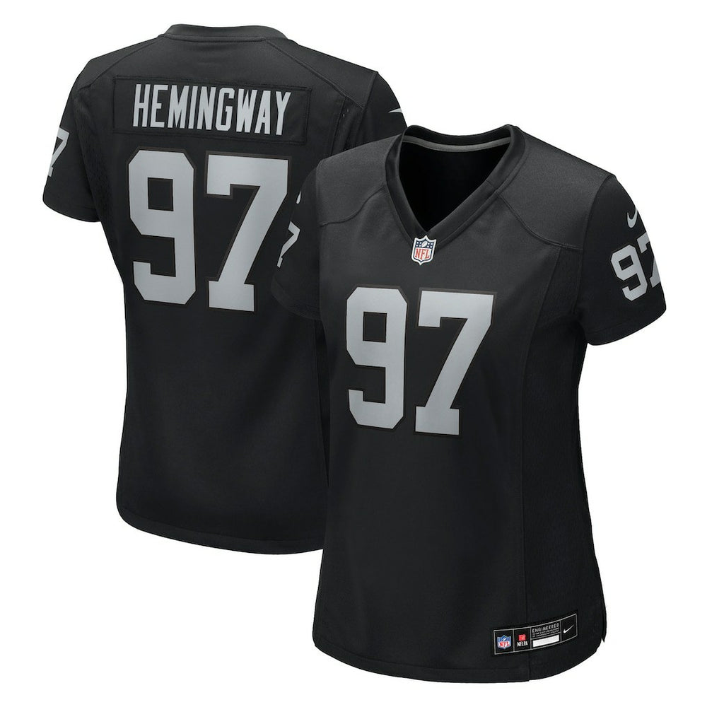 Tonka Hemingway Las Vegas Raiders Women's Team Game Jersey - Black | Nike sale