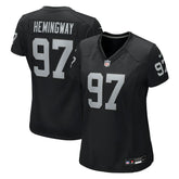 Tonka Hemingway Las Vegas Raiders Women's Team Game Jersey - Black | Nike sale