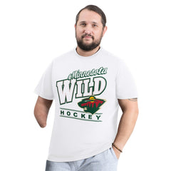 Minnesota Wild G-III Sports by Carl Banks Adaptive Headliner T-Shirt White