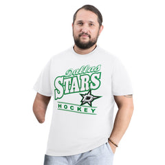 Dallas Stars G-III Sports by Carl Banks Adaptive Headliner T-Shirt White