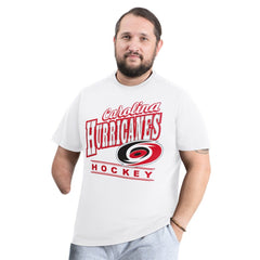 Carolina Hurricanes G-III Sports by Carl Banks Adaptive Headliner T-Shirt White