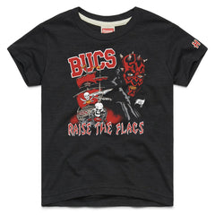 Tampa Bay Buccaneers Homage Youth Star Wars x NFL Tri-Blend T-Shirt - Black cheap