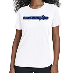 Tampa Bay Lightning Starter Women's Team Stripe T-Shirt White