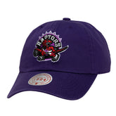 Toronto Raptors Hardwood Classics 1904 Adjustable Hat - Purple | Mitchell & Ness for sale