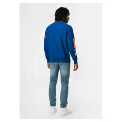 New York Mets Champion Reverse Weave Chenille Sweatshirt - Royal