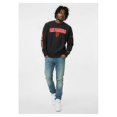 San Francisco Giants Champion Reverse Weave Chenille Sweatshirt - Black