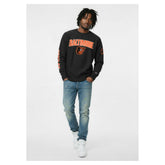 Baltimore Orioles Champion Reverse Weave Chenille Sweatshirt - Black