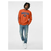 Houston Astros Champion Reverse Weave Chenille Sweatshirt - Orange