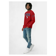 Cleveland Guardians Champion Reverse Weave Chenille Sweatshirt - Red