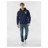 Milwaukee Brewers Champion Reverse Weave Chenille Hoodie - Navy
