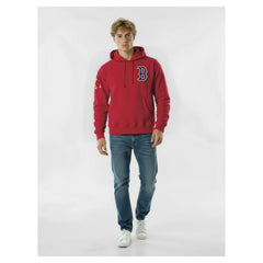 Boston Red Sox Champion Reverse Weave Chenille Hoodie - Red