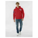 Cleveland Guardians Champion Reverse Weave Chenille Hoodie - Red
