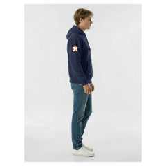 Houston Astros Champion Reverse Weave Chenille Hoodie - Navy