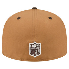 Buffalo Bills New Era Two-Tone Walnut 59FIFTY Fitted Hat - Light Brown/Dark Brown on sale