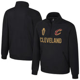Cleveland Cavaliers Stadium Essentials Unisex First Team Trainer Quarter-Zip Pullover sale - Black for sale