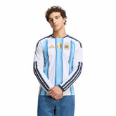 Argentina National Team FIFA x World Cup 2026 Home Replica Long Sleeve Jersey - White | Adidas for sale