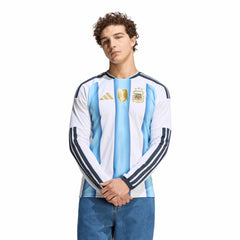 Argentina National Team FIFA x World Cup 2026 Home Replica Long Sleeve Jersey - White | Adidas for sale