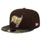 Tampa Bay Buccaneers Adult Burnt Wood Camo 9FIFTY Snapback Hat - Dark Brown outlet