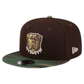 Cleveland Browns Adult Burnt Wood Camo 9FIFTY Snapback Hat - Dark Brown online