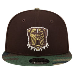 Cleveland Browns Adult Burnt Wood Camo 9FIFTY Snapback Hat - Dark Brown online