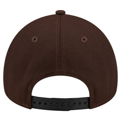 Miami Dolphins New Era Burnt Wood A-Frame 9FORTY Adjustable Hat - Dark Brown outlet