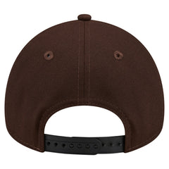 New York Giants New Era Burnt Wood A-Frame 9FORTY Adjustable Hat - Dark Brown cheap