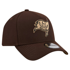 Tampa Bay Buccaneers New Era Burnt Wood A-Frame 9FORTY Adjustable Hat - Dark Brown discount