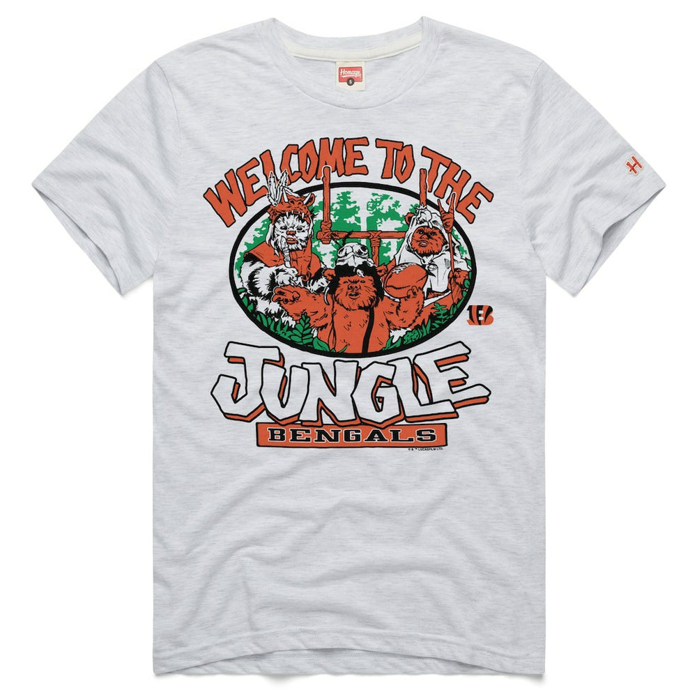 Cincinnati Bengals Homage Unisex Star Wars x NFL Tri-Blend T-Shirt - Ash cheap