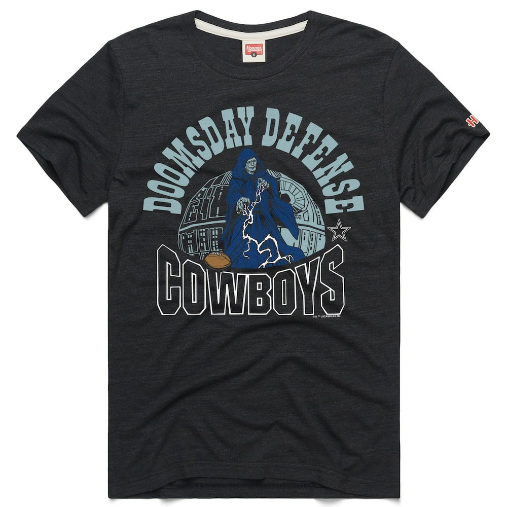 Dallas Cowboys Homage Unisex Star Wars x NFL Tri-Blend T-Shirt - Charcoal for sale