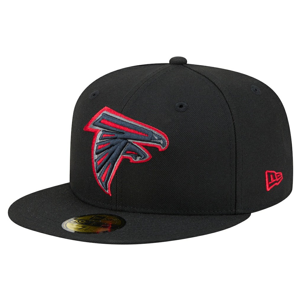 Atlanta Falcons New Era Color Pop 59FIFTY Fitted Hat - Black sale