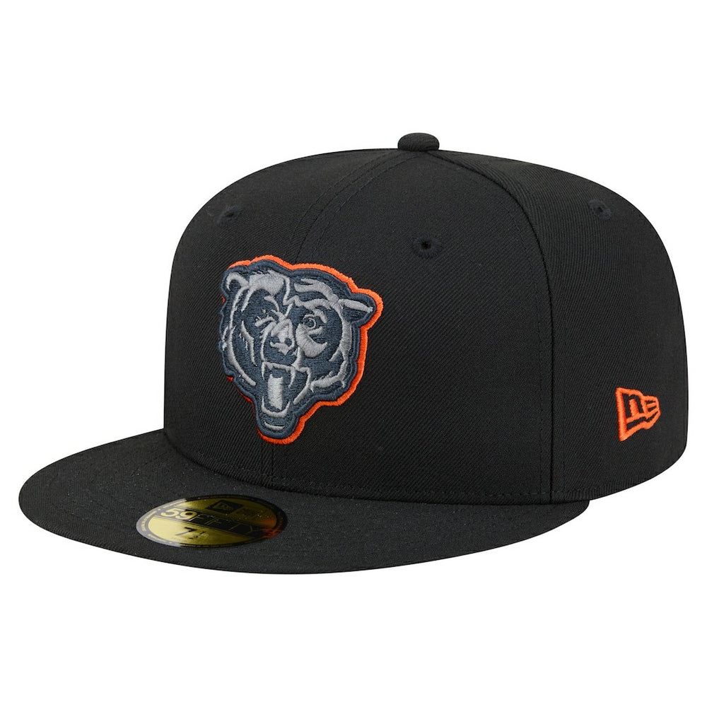 Chicago Bears New Era Color Pop 59FIFTY Fitted Hat - Black online