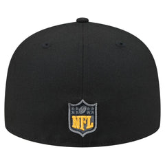 Green Bay Packers New Era Color Pop 59FIFTY Fitted Hat - Black discount