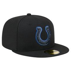 Indianapolis Colts New Era Color Pop 59FIFTY Fitted Hat - Black sale