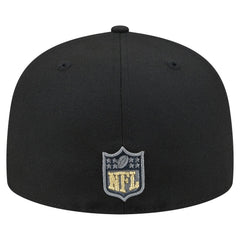 New Orleans Saints New Era Color Pop 59FIFTY Fitted Hat - Black cheap
