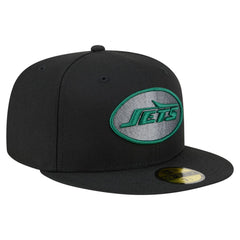 New York Jets New Era Color Pop 59FIFTY Fitted Hat - Black for sale