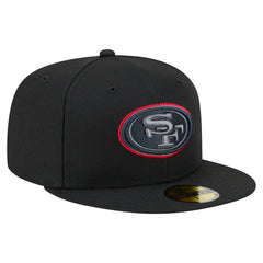 San Francisco 49ers New Era Color Pop 59FIFTY Fitted Hat - Black discount