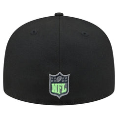 Seattle Seahawks New Era Color Pop 59FIFTY Fitted Hat - Black outlet