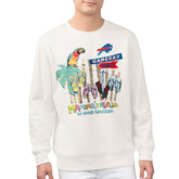 Buffalo Bills Margaritaville Gameday Party Fleece Sweatshirt - Cream sale
