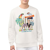 Denver Broncos Margaritaville Gameday Party Fleece Sweatshirt - Cream cheap