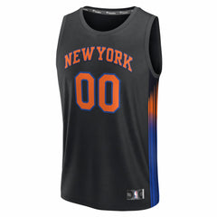New York Knicks Fastbreak Custom Jersey - Statement Edition - Black | Fanatics cheap