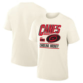 Carolina Hurricanes Fanatics Male Legacy T-Shirt Cream