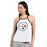 Pittsburgh Steelers G-III 4Her by Carl Banks Women's Redemption Win Slub Tank Top - White online